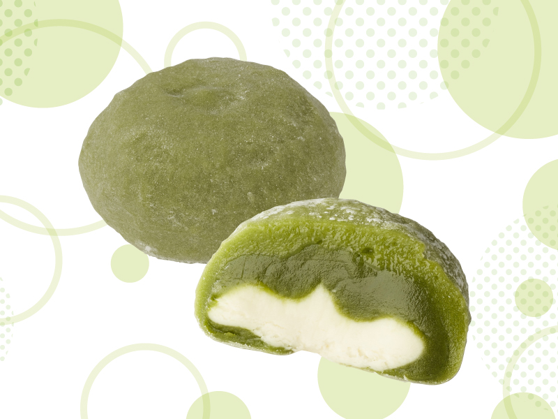 ホイップクリーム大福抹茶