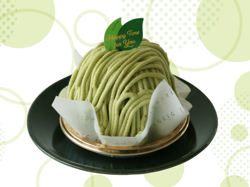 抹茶とお芋の和モンブラン