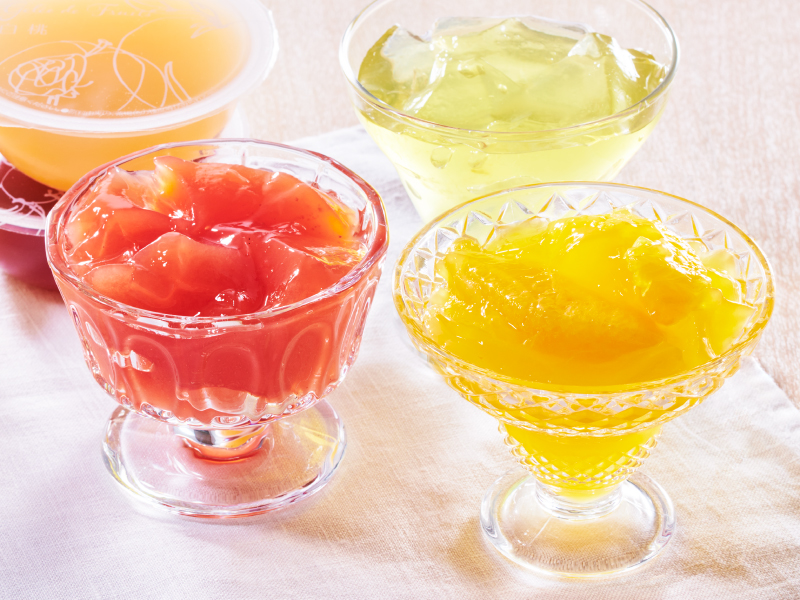 フルーツのジュレ