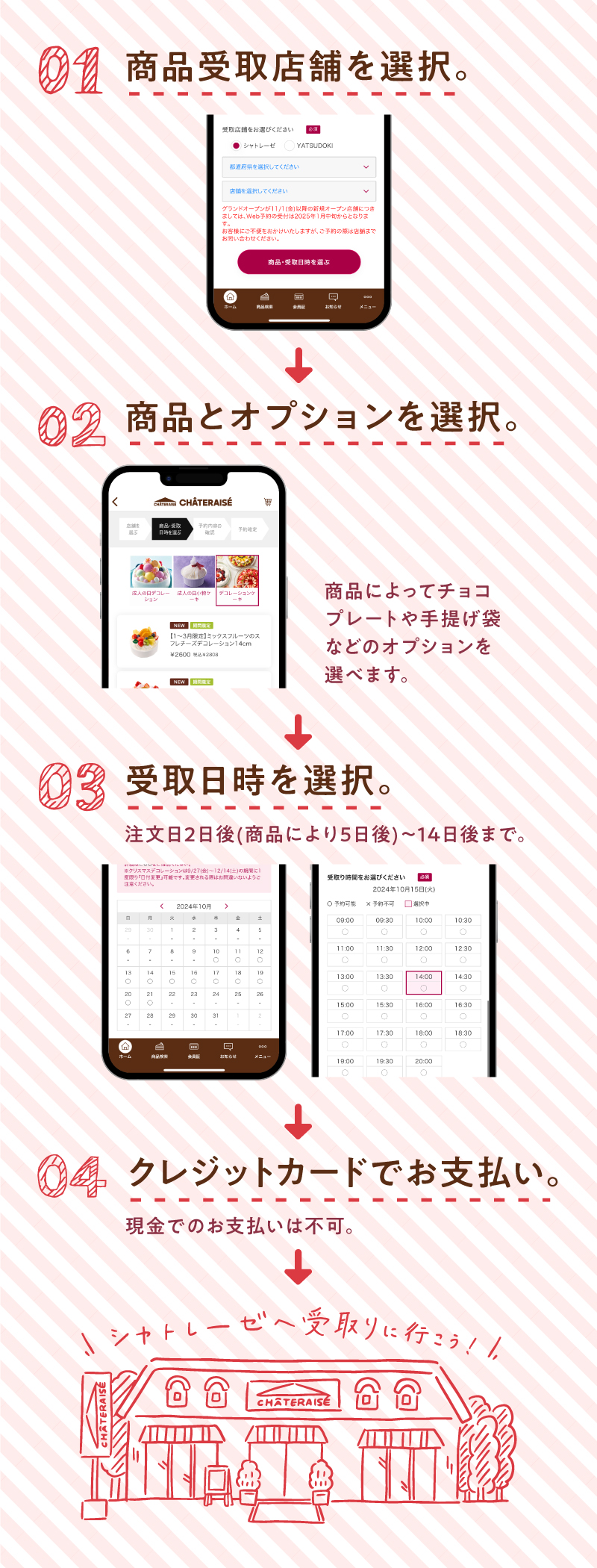 Web予約・店舗受取