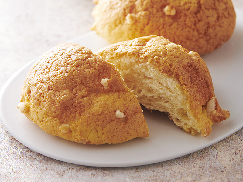 焦がしバターのメロンパン