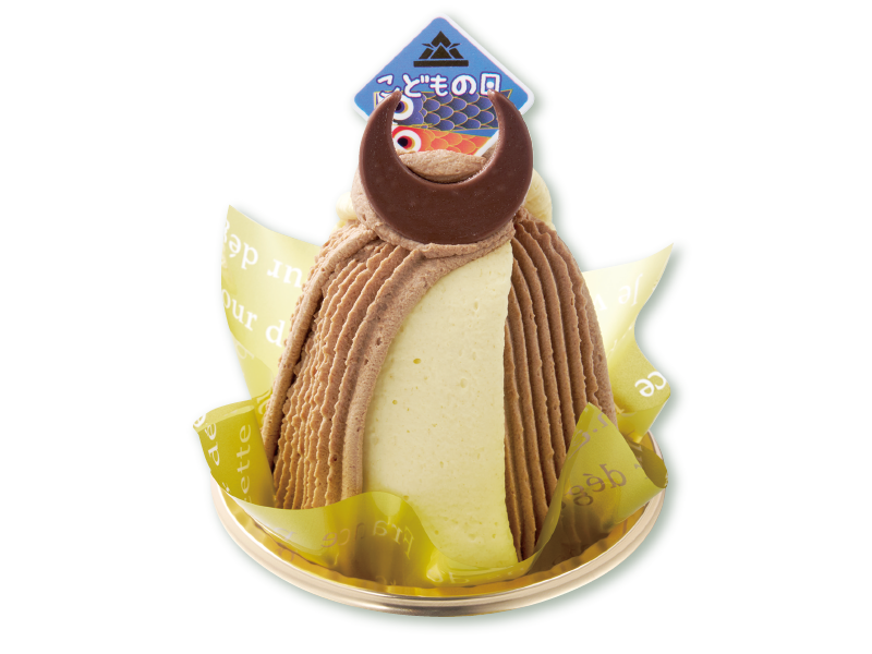 こどもの日かぶとケーキ