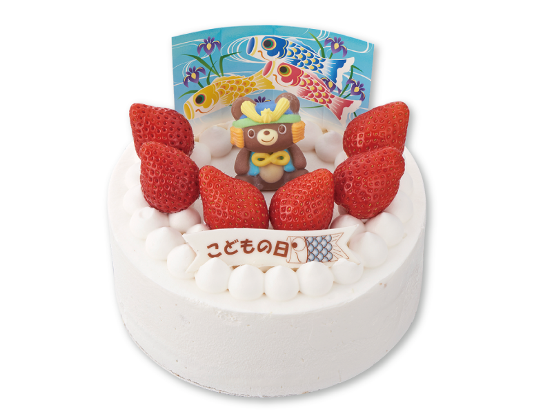 こどもの日乳と卵と小麦粉を使用していないデコレーション