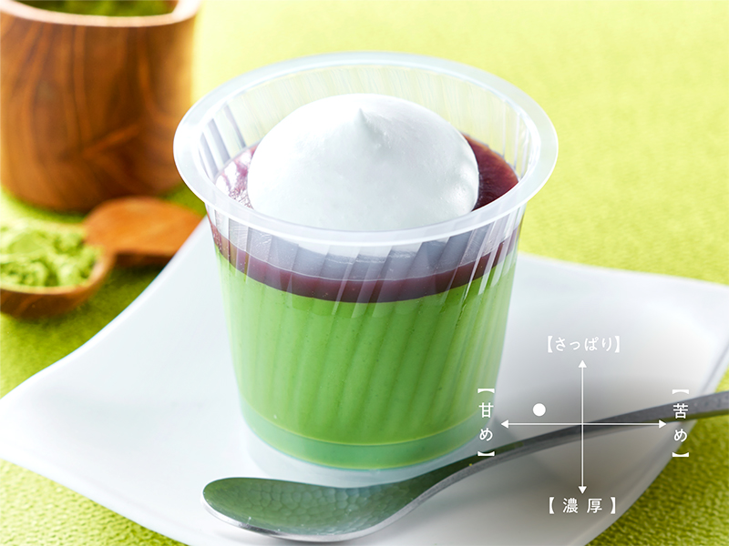 宇治抹茶ミルクプリン